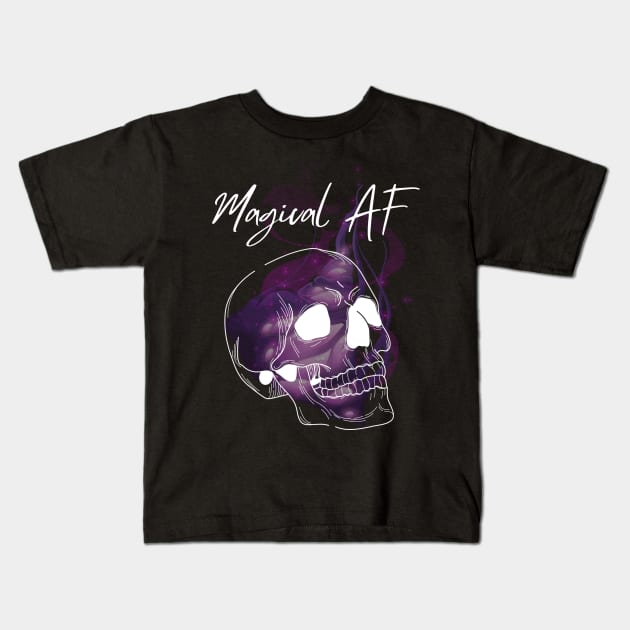 Magical AF Kids T-Shirt by Empress of the Night’s Light LLC